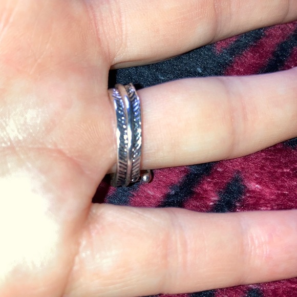 Vintage-Style Punk Filigree Wrap Around Leaf Silver Alloy Adjustable Ring H231 - Picture 5 of 16